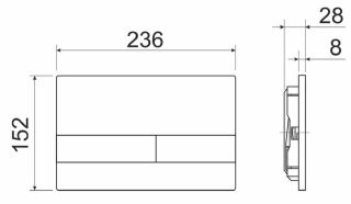 Комплект с инсталляцией Ceramica Nova CN6000_1002W_1000 унитаз Balearica CN6000 крышка-сиденье с микролифтом и инсталляция Envision CN1002W с белой матовой кнопкой смыва Flat