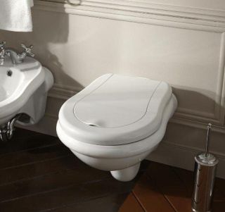 Унитаз Kerasan Retro 101501 подвесной  белый без сиденья