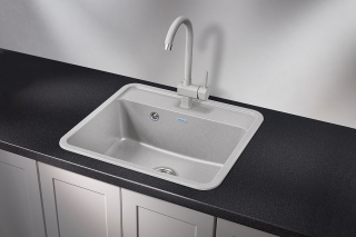 Мойка кухонная Granula 5601, БАЗАЛЬТ