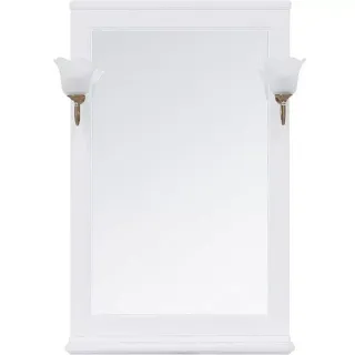 Зеркало Aquanet Валенса 238828 65 см белый матовый