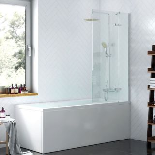 Шторка на ванну Am.Pm Tender W45BS-D3W5-140CT 140x80см хром