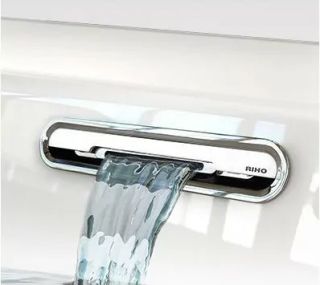 Акриловая ванна Riho Rethink Cubic Fall B109013005 заполнение через перелив 190х90см белый