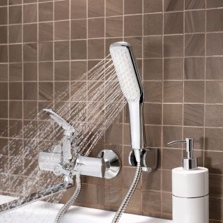 Смеситель для ванны с душем РМС SL122-006E хром