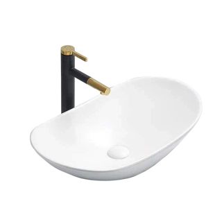 Раковина чаша Velvex E408D, белый