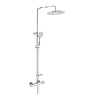 Душевая стойка Swedbe Hermes 9091 с термостатическим смесителем для душа хром
