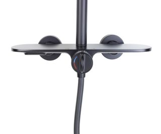 Душевая система Bronze de Luxe ICON 80112CB, черный