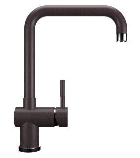 Смеситель для кухни Ulgran Classic U-023-345 с высоким поворотным изливом шоколад