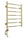 Полотенцесушитель электрический Domoterm Калипсо П7 500x700 EL золото