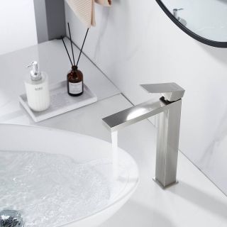 Смеситель для раковины Shevanik S7011L сатин