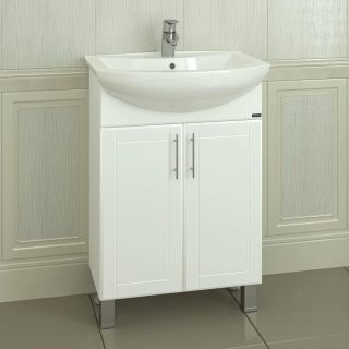 Тумба под раковину СанТа Дублин 223006 60см белый