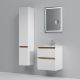 Am.pm X-JOY M85AFHX0552WG тумба под раковину 55 см 2 ящика
