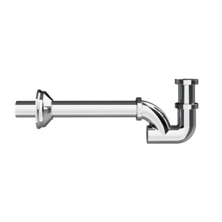 Сифон для раковины Gessi Technical Accessories 01018.031 с розеткой 33 см хром