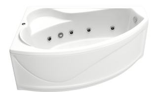 Фолдон BAS Николь левая, 1700х1020, комплект крепления Э 00027