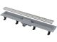 Душевой лоток AlcaPlast Simple с решеткой и опорами APZ10-550M