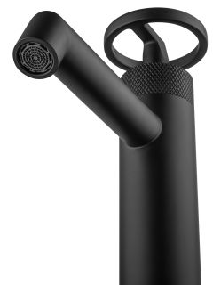 Смеситель для раковины Wonzon & Woghand WW-H1065-MB чёрный матовый