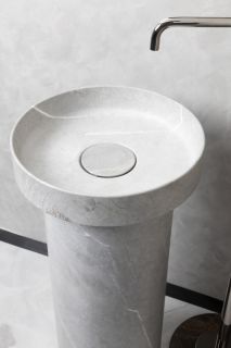 Пьедестал для раковины Armadi Art Sole Corian 801-Base-GR серый