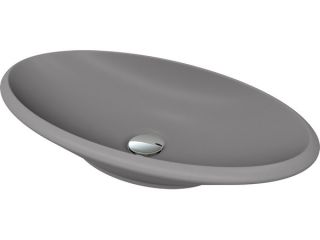 Накладная раковина Florentina Диана 70см серый шёлк