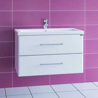 Тумба под раковину СанТа Омега 207005 80см белый