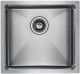 Мойка кухонная Paulmark Wesser PM804844-BS брашированная нержавеющая сталь