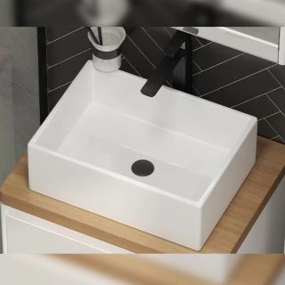 Раковина чаша Velvex 104MB, черный