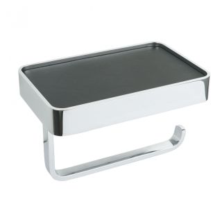 Держатель для туалетной бумаги с полкой Wonzon & Woghand Lotte WW-8336 хром