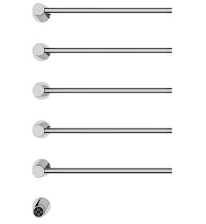 Полотенцесушитель электрический встраиваемый Wonzon & Woghand Hamburg WW-AL315-BR 46x72 см с внутренней частью брашированный никель