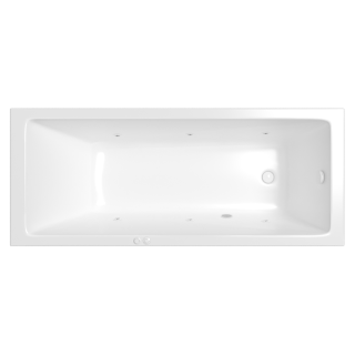 Гидромассажная ванна WHITECROSS Wave Slim 0111.170070.100.SOFT.WH 170x70 см Soft белый