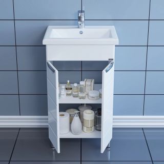 Тумба под раковину СанТа Родос 206011 50см белый