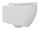 Подвесной унитаз Isvea Infinity 10NF02001SV-2L безободковый крышка микролифт белый матовый