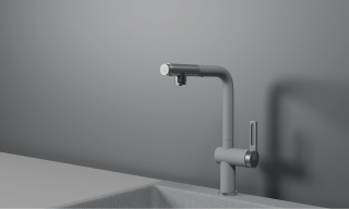 Смеситель для кухни Granula 8169, БАЗАЛЬТ Базальт