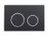 Кнопка смыва Melana MLN-332300MB чёрный матовый
