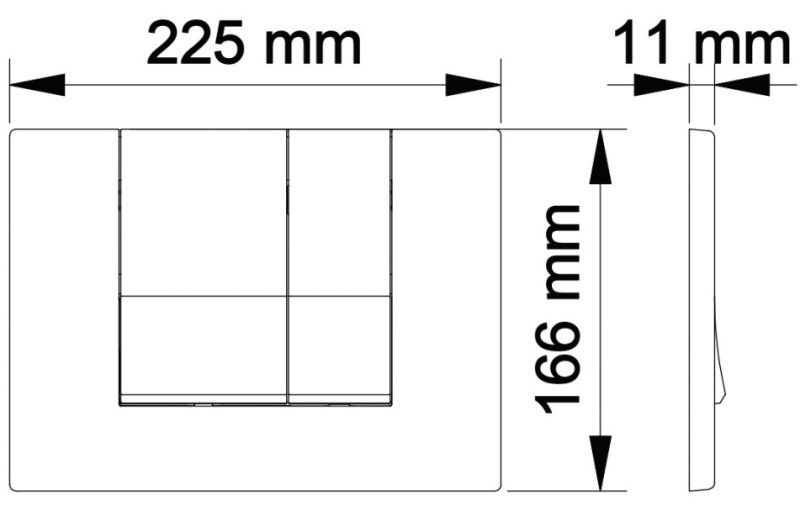 Инсталляция для унитаза Berges Novum F2 с кнопкой матовый хром 040252