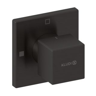 Переключатель потоков Kludi Decus 54847N275 на два потребителя сталь оружейная брашированная