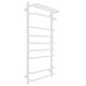 Полотенцесушитель водяной Laris Стандарт 73208013БМ с полкой П9 50x100см белый матовый