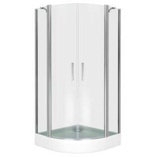 Душевой уголок Good Door Pandora R-100-T-CH стекло прозрачное с рисунком Тростник