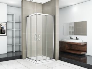 Душевой уголок Good Door Infinity CR -90-C-CH стекло прозрачное