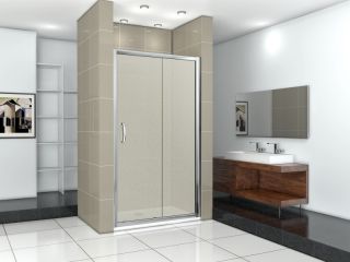 Душевая дверь Good Door Infinity WTW-140-G-CH стекло матовое