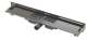 Душевой лоток AlcaPlast Flexible Low для перфорированной решетки с краем к стене 65см хром APZ104-650