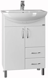 Тумба под раковину СанТа Грация 201020 60см белый