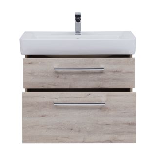 Тумба подвесная Dreja.Rus Q MAX 80 под умывальник Q-80, дуб кантри