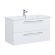 Тумба подвесная Dreja.Rus GIO 100 под умывальник Эйфория-100, белый глянец