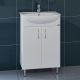 Тумба под раковину СанТа Уют 201087 55см белый