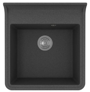 Кухонная мойка Florentina Сицилия чёрный