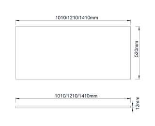 Столешница Armadi Art Quatro 792-100-W 101 см белый