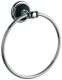 Полотенцедержатель Boheme Vogue Nero хром 10185