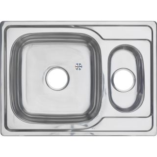 Мойка 6950S U Melana 0,8/180 хром с сифоном (228 t *10)