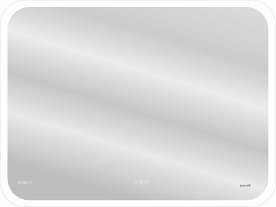 Зеркало Cersanit DESIGN PRO KN-LU-LED070*100-p-Os 100 см bluetooth часы с подсветкой с антизапотевателем