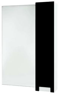 Зеркало-шкаф Bellezza Пегас 50см правый чёрный 00000011164