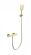 Смеситель для душа Wonzon & Woghand WW-B2026-A-BG с термостатом брашированное золото