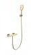 Смеситель для душа Wonzon & Woghand WW-B2026-A-BG с термостатом брашированное золото